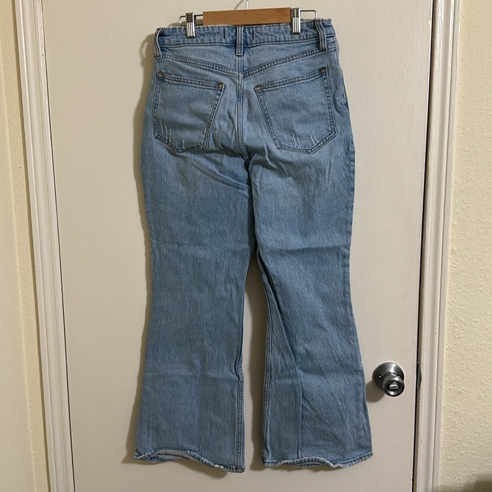 Abercrombie and Fitch Vintage Flare High Rise Wide Leg Jeans - Picture 4 of 4